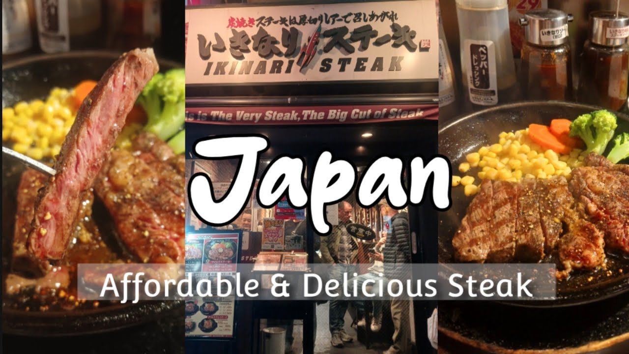 Solo in Japan - Ikinari Steak is Delicious! Ep15