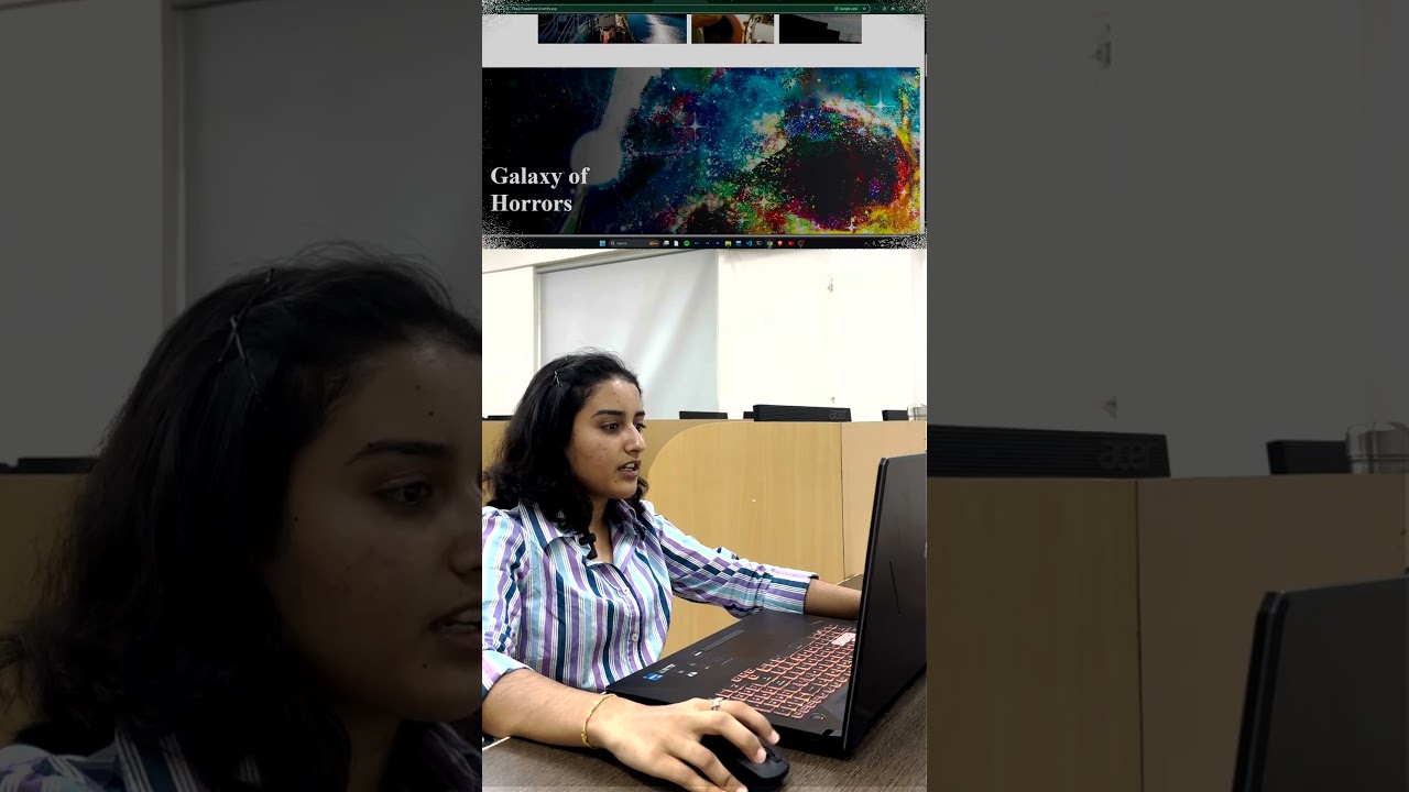 NASA, Canva & a Group Finance Tracker 🤯 Kanishka Built It ALL in 1st Year at CodingGita 🎯 #acpc