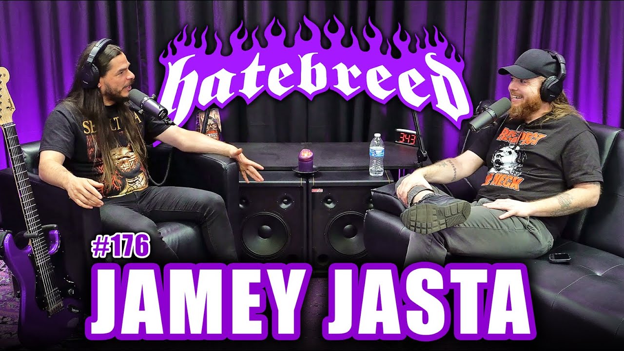 HATEBREED | Jamey Jasta: Headbangers Ball, Hardcore, Dark Web & Taking Risks | Garza Podcast 176