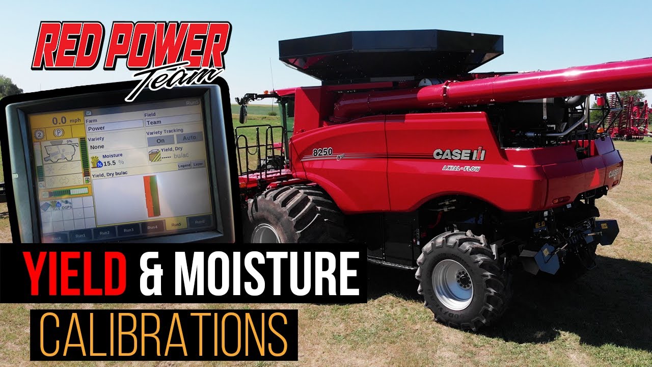 Case IH Pro 600 700 Combine Yield and Moisture Calibration - ADVANCED WALKTHROUGH |  FOR SOYBEANS