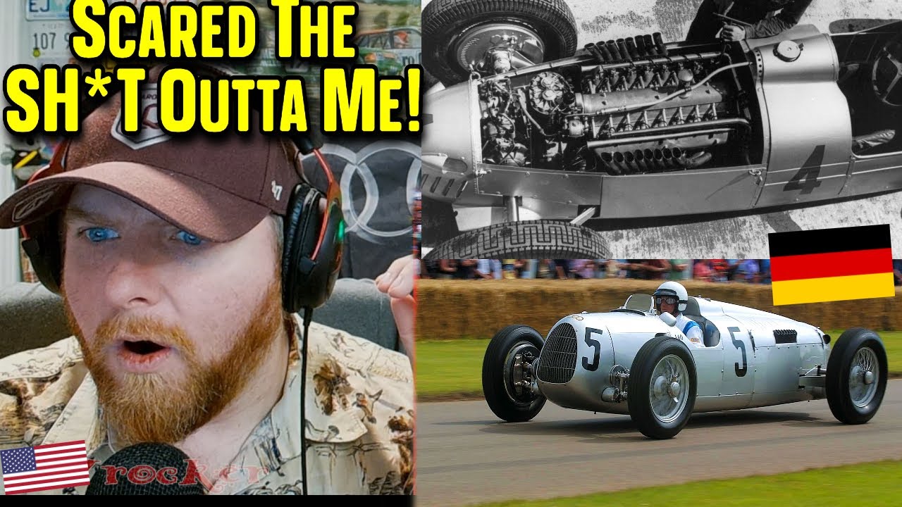 Поклонники NASCAR в восторге от гоночного автомобиля Auto Union Type C (V16)