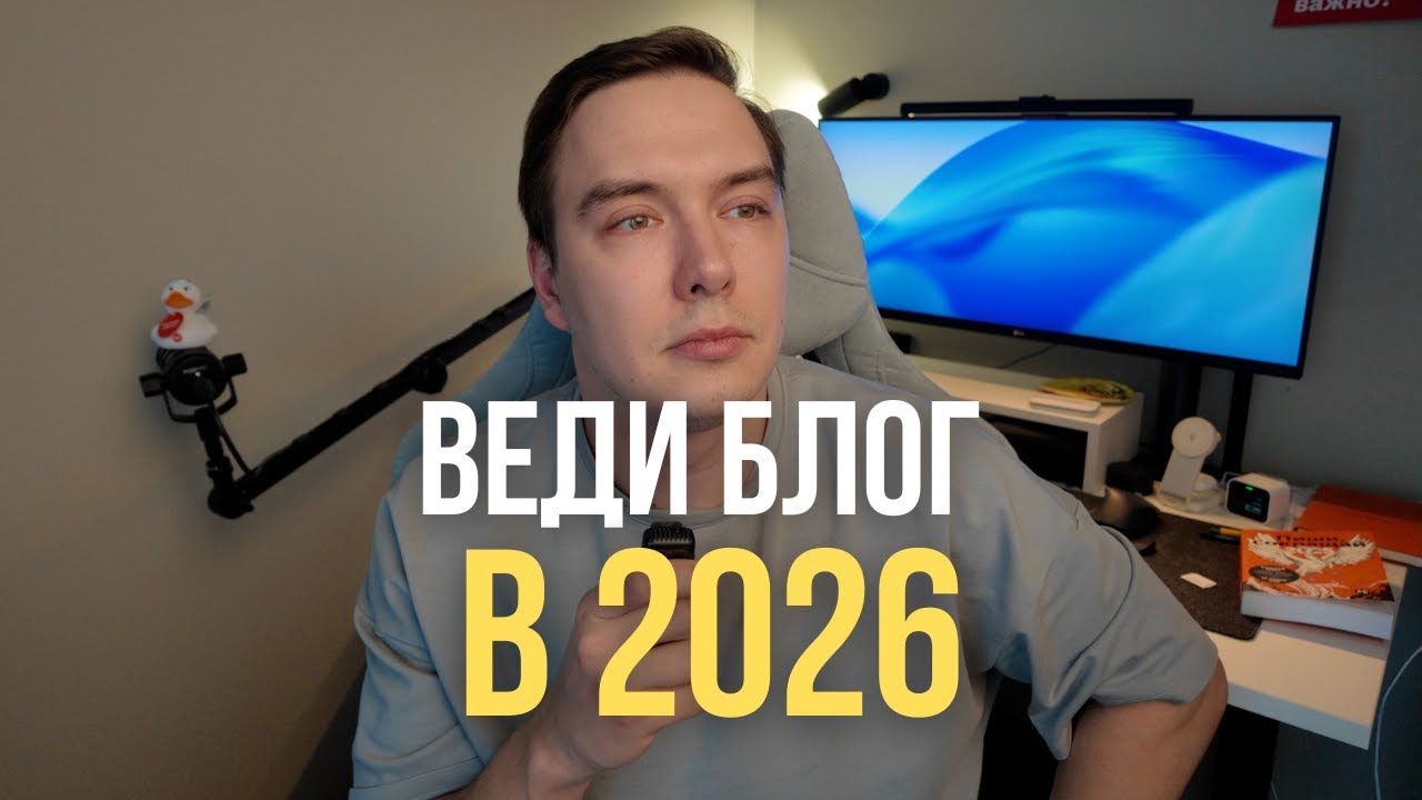 Для чего тебе блог в 2026?