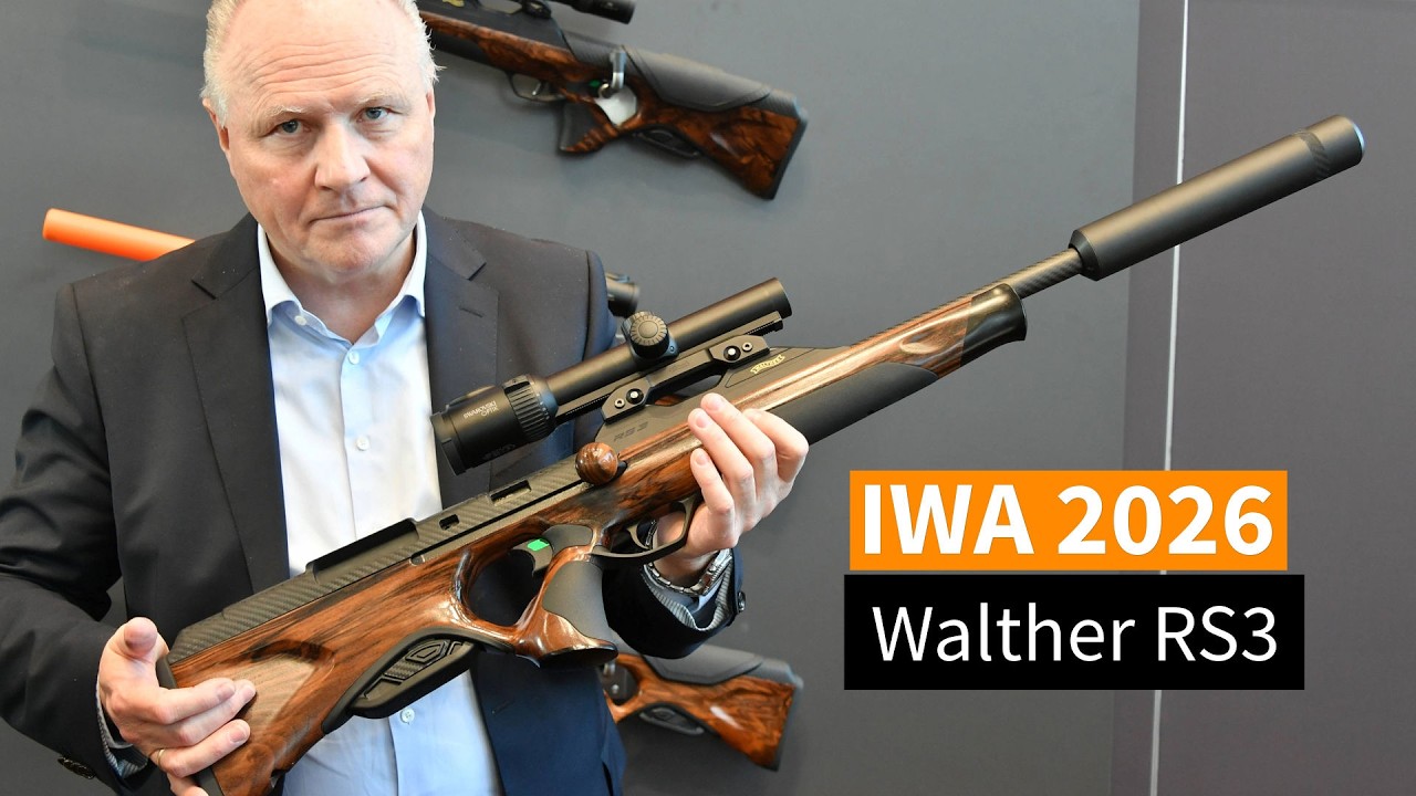 IWA 2026: carabina da caccia Walther RS3