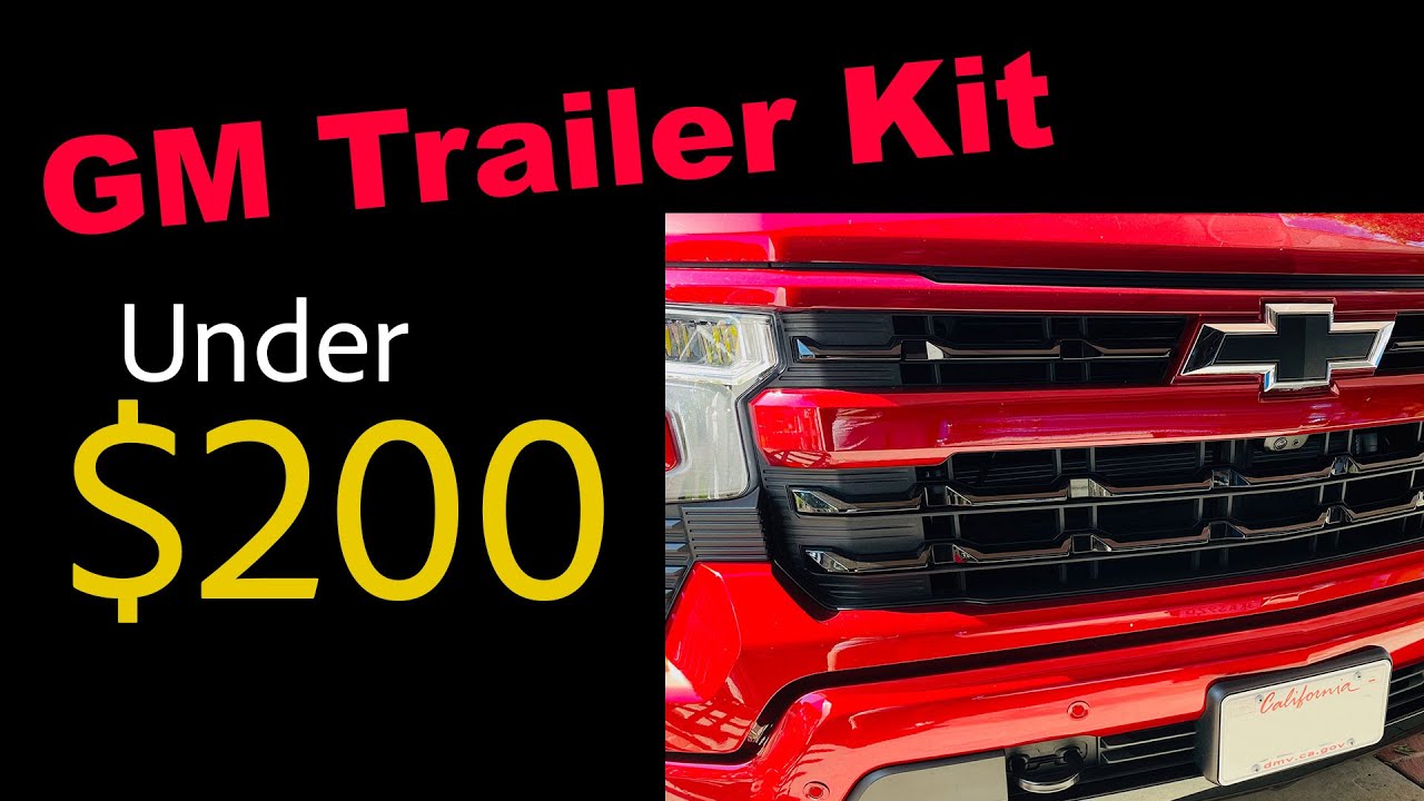 GM Sierra / Silverado Trailer Camera Hack 1500, 2500, 3500