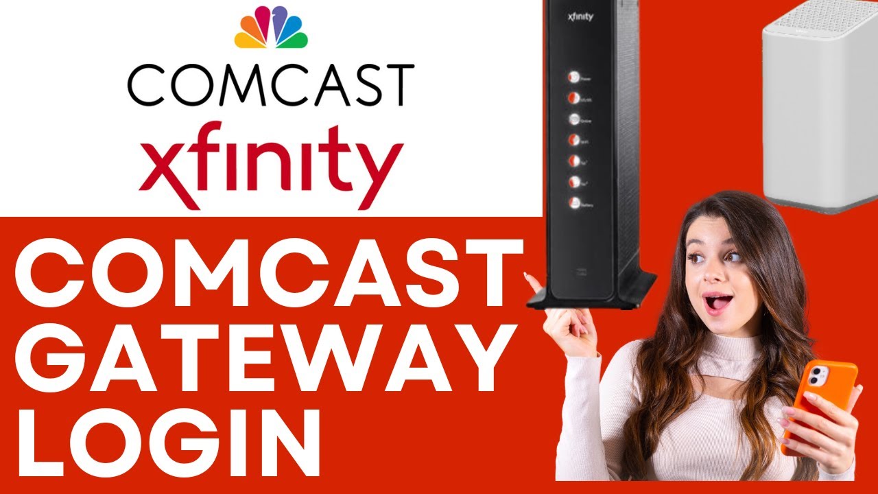 Comcast  Gateway Login and Wireless Password change