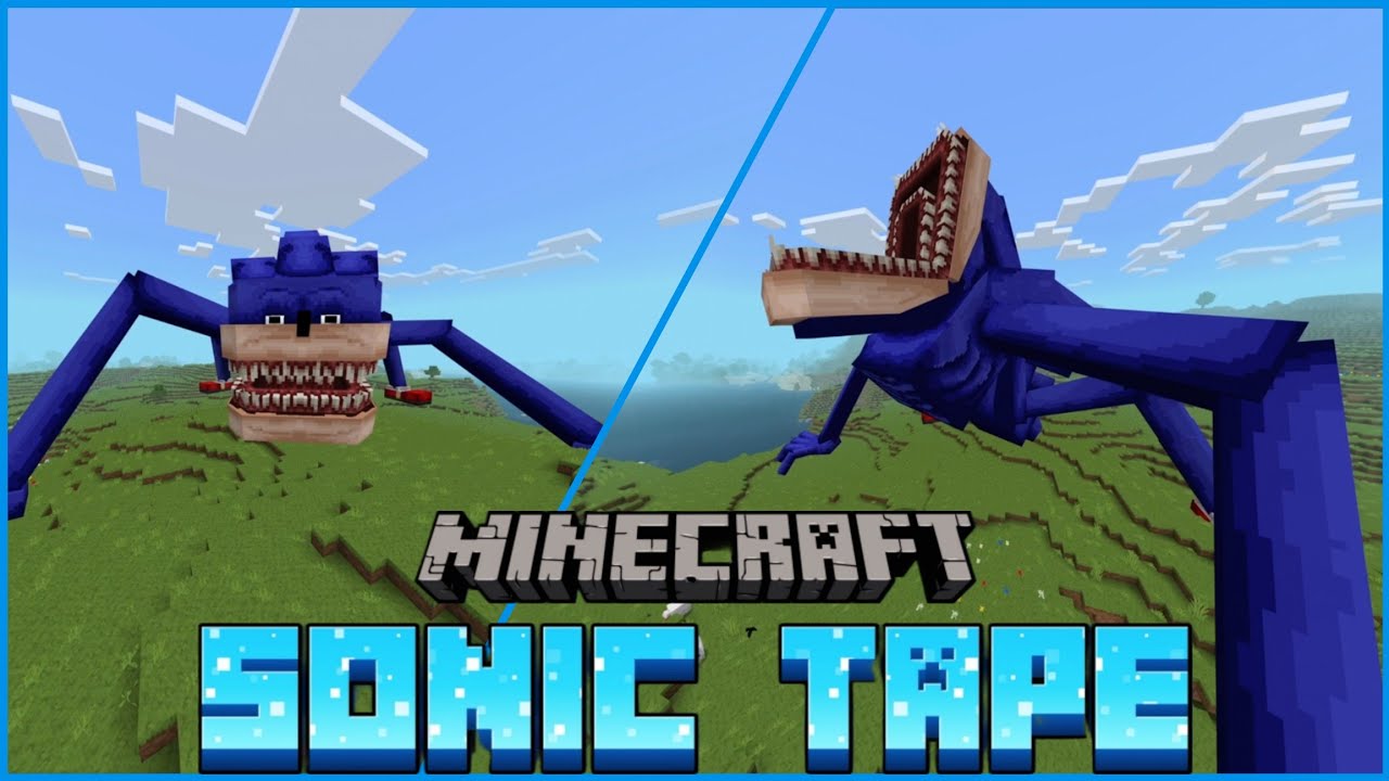 TAPE SHIN SONIC EN MINECRAFT | ADDONS PARA MINECRAFT BEDROCK 1.21.81