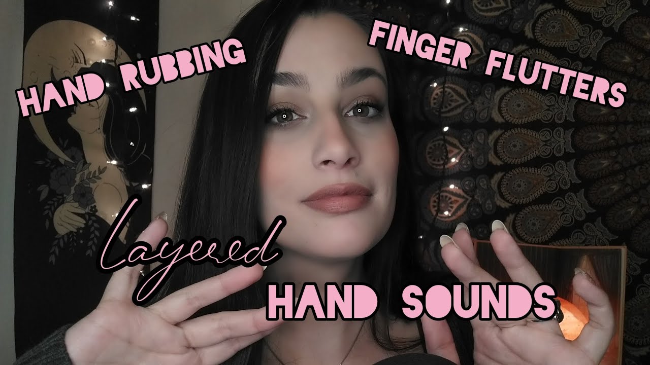 ASMR Fast Finger Flutters, Hand Rubbing & Skin Sounds | Layered Hand Sounds