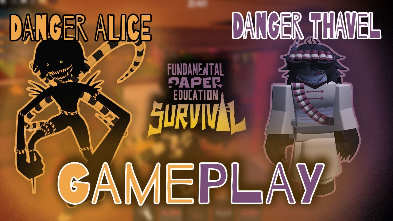 Danger Alice & Danger Thavel Skins Gameplay! 🔥| FPE:S Remastered #fpes