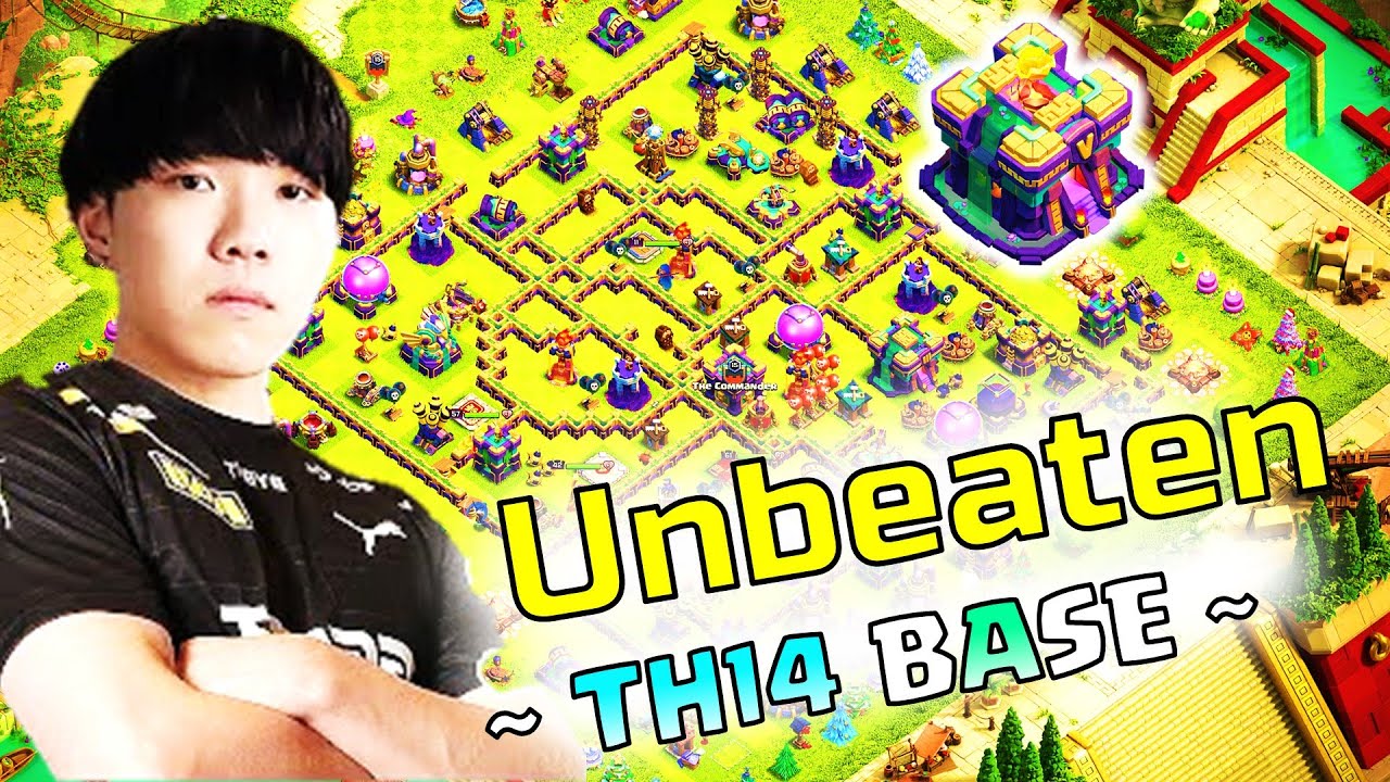 TH14 WAR BASE WITH LINK! Best TH14 anti 3 star war base 2024 COC TH14 CWL Base after update