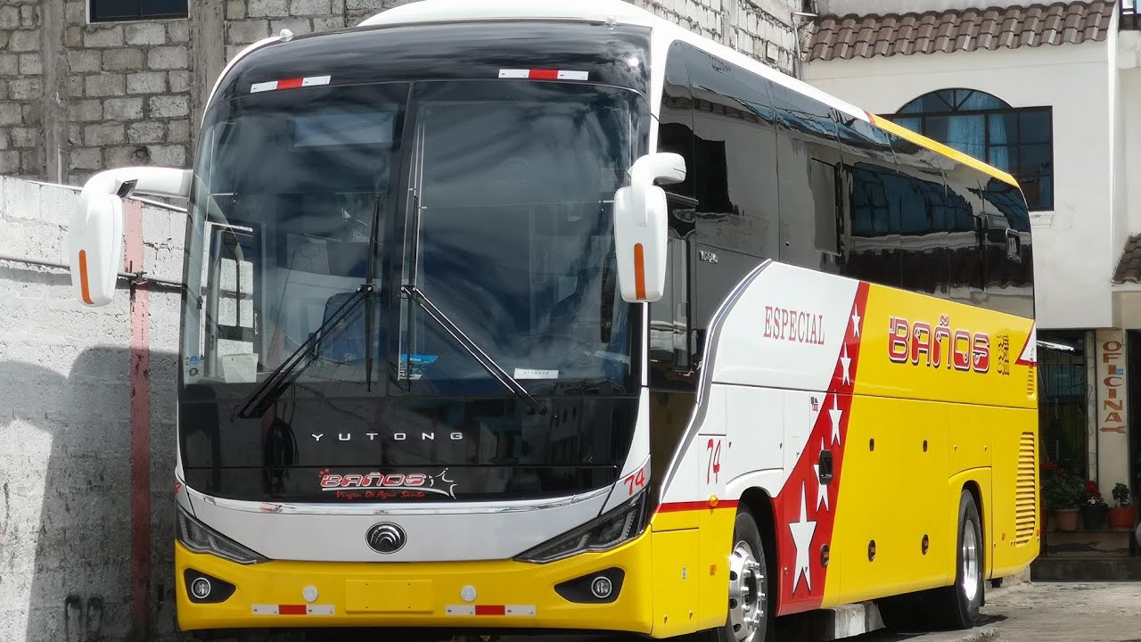 lo nuevo de Yutong, el ZK6138H para Transportes y Turismo Baños