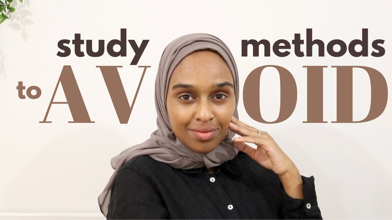 Study Techniques To Avoid | How To Get a FIRST at University | Useless Revision Methods