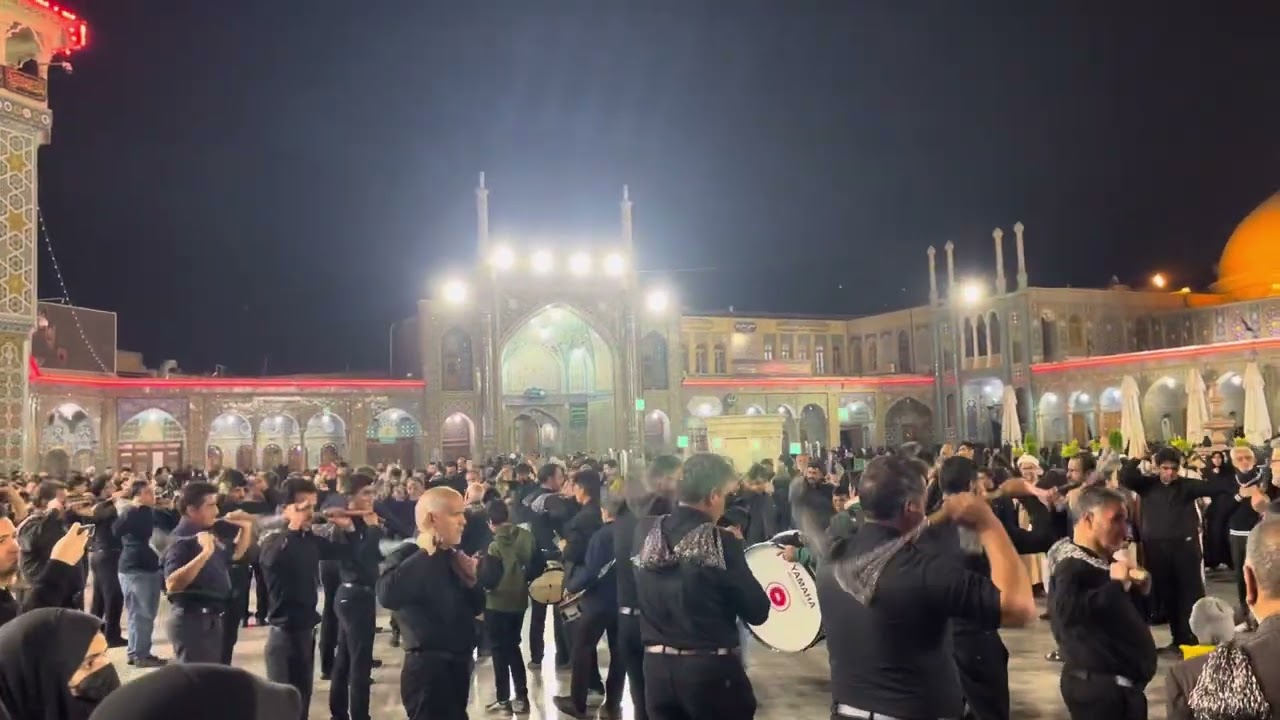 Azadari in haram Fatima masoma Qom, Iran #karbala #ayaamefatmia #noha2025 #fatima #iran #qum #qom