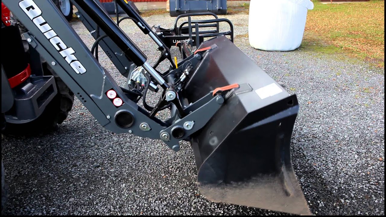 Quicke 200 - Simple implement attachment for front loaders