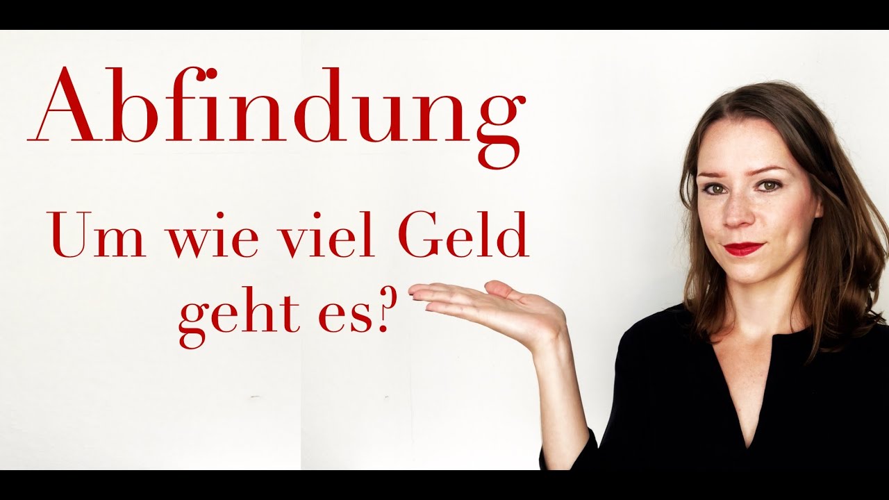 Abfindung eines Arbeitnehmers - Um wie viel Geld geht es? #38 | Rechtsanwältin Romy Graske