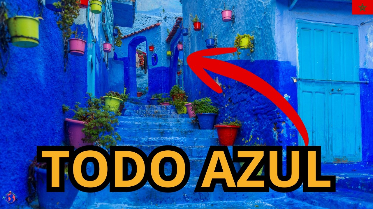 ¿Por qué esta ciudad es completamente AZUL? Chefchaouen