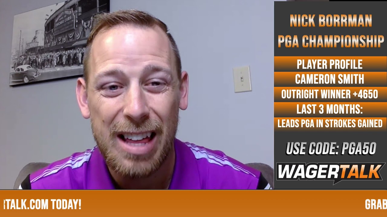 Free Golf Pick PGA Championship Outright Winner Cameron Smith