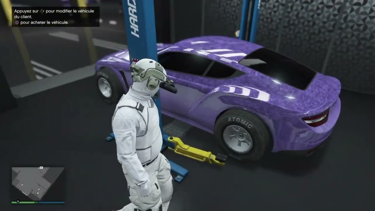 Glitch modder une voiture roue f1 ou roue benny´s