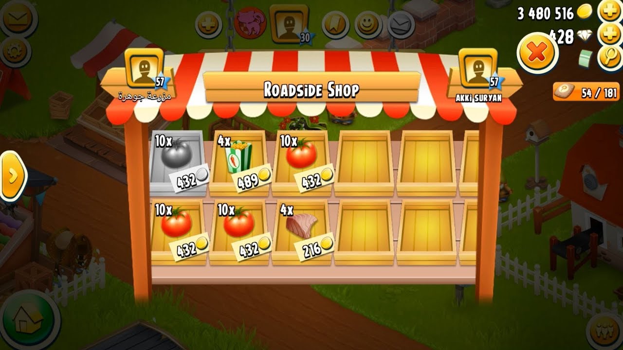 Hay Day Level 94 Update 15 HD 1080p
