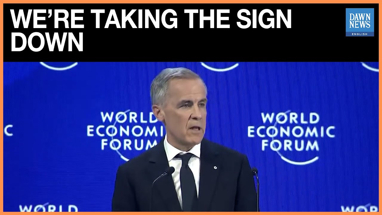 Middle powers must stop pretending, says Carney | Full Speech