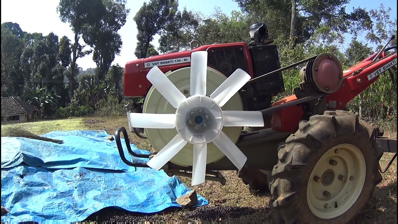 VST Power Tiller Cleaning Fan Fixing