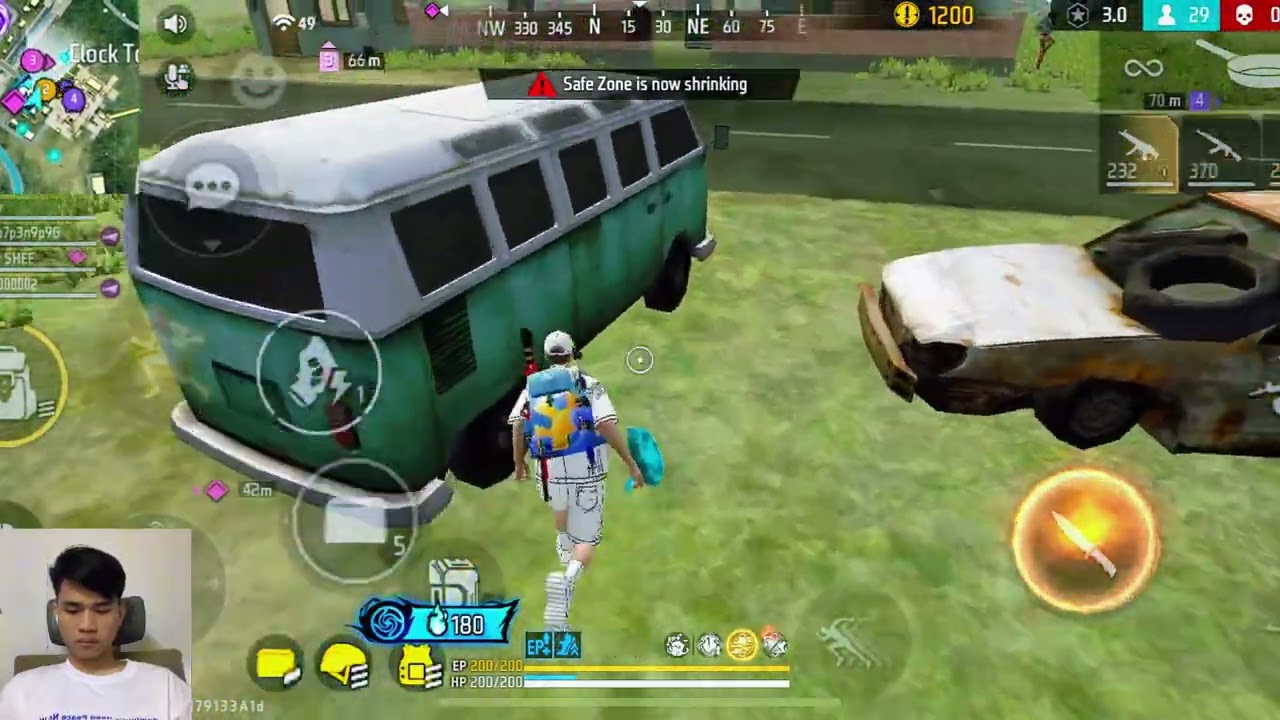 ជក់ដៃ ល្អមើល 😱😂 #part6 #FreeFire #game #gaming