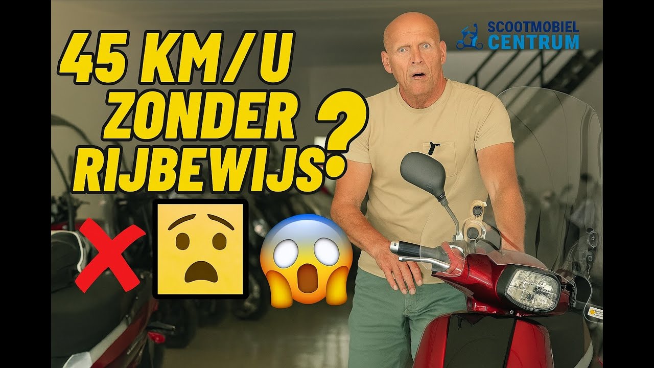 45 km per uur rijden zonder rijbewijs😱?  Kies For Motion Trion #scootmobiel #trike #viral