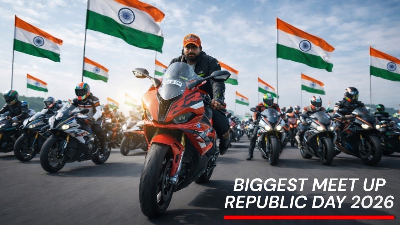 Republic Day Bike Rally 2026 🇮🇳 | India’s Craziest Superbike Ride
