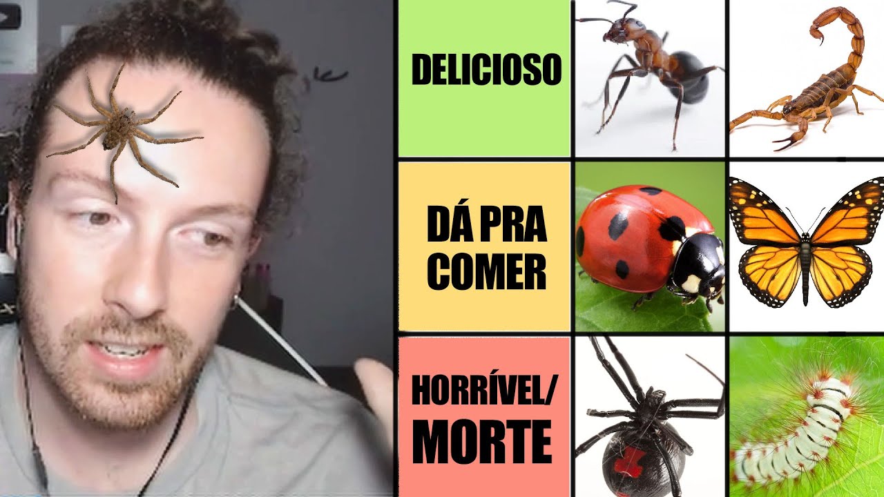 Insetos que são bons pra comer