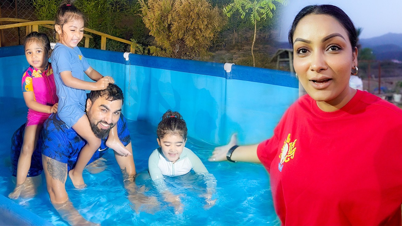 Bhaut Time Bad Nahaye Swimming pool Me