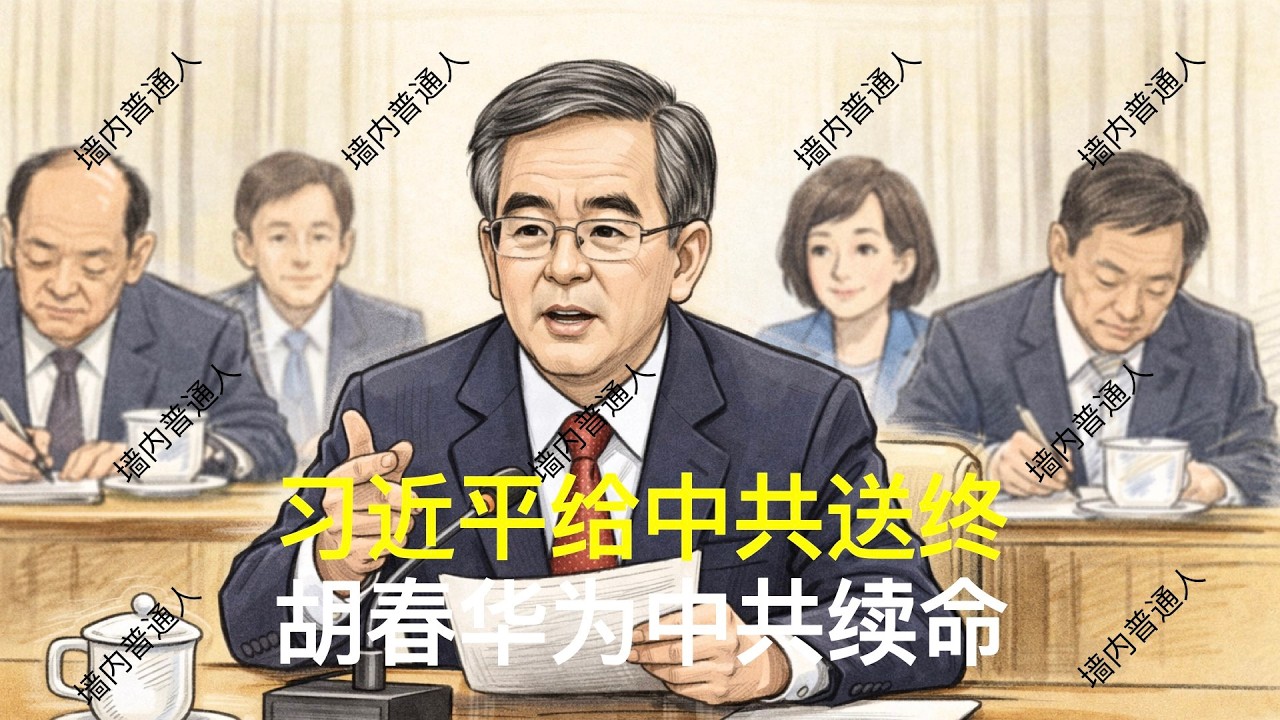 习近平给中共送终，胡春华为中共续命｜胡锦涛｜温家宝｜刘源｜邓朴方｜汪洋｜党中央决策议事协调机构