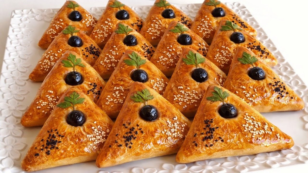 مملحات رمضان 2026 🔥فطائر  بدون إختمار بعجينة سحرية وحشوة لذيذة حضريهم دفعة واحدة بزااف بنان 