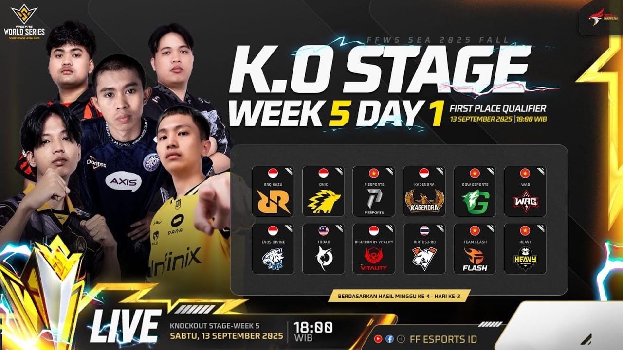 FFWS Week 5 Day 1 EVOS DIVINE | W/Evos Merc