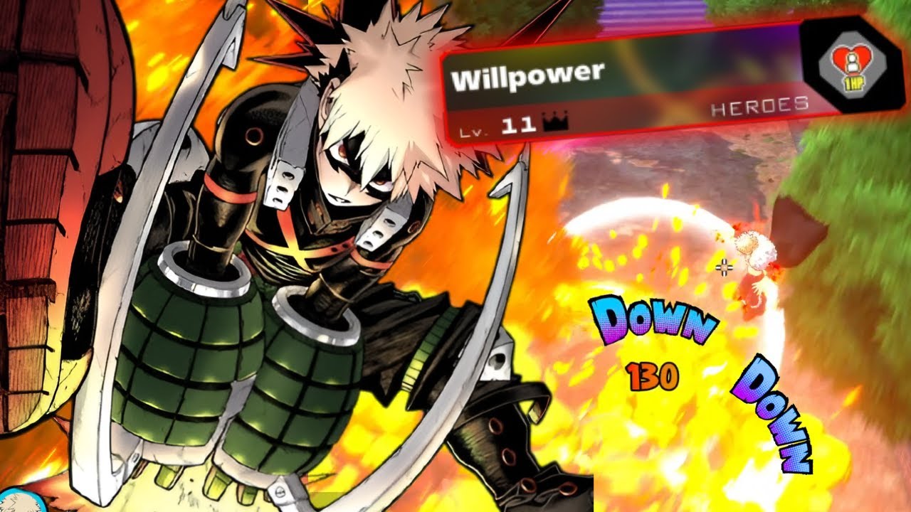 I Dominate All Lobby With LORE ACCURATE RAPID BAKUGOU in My Hero Ultra Rumble