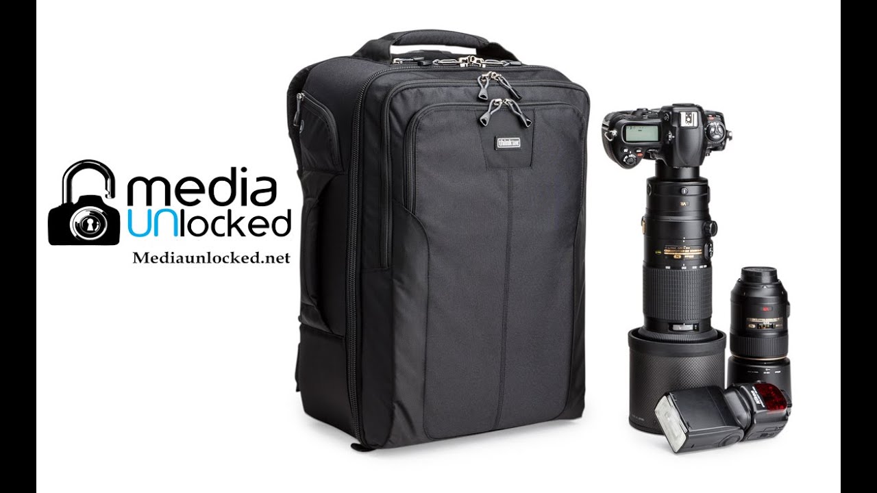 Think Tank Photo Airport Accelerator (V2.0) What We Can Fit In The Camera Packpack