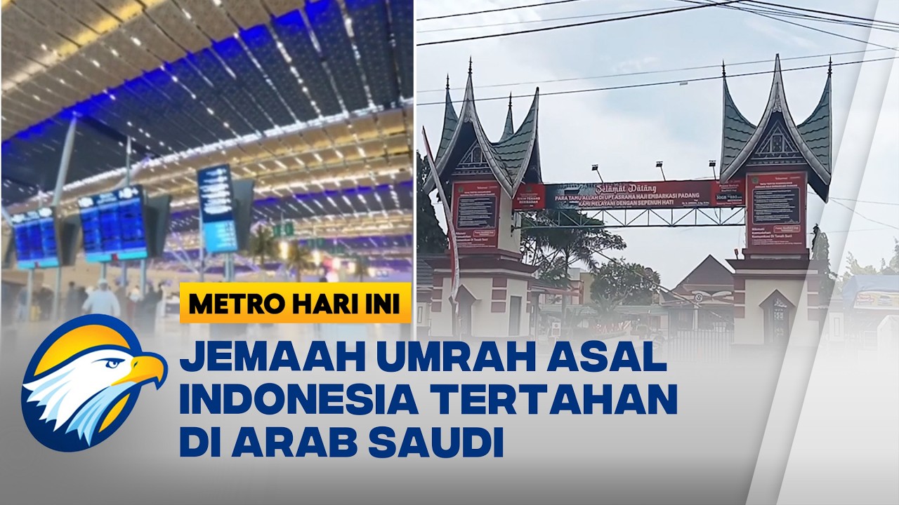 Perang Timur Tengah Bikin Pulang Umrah Tertunda! Ini Faktanya! - [Metro Hari Ini]