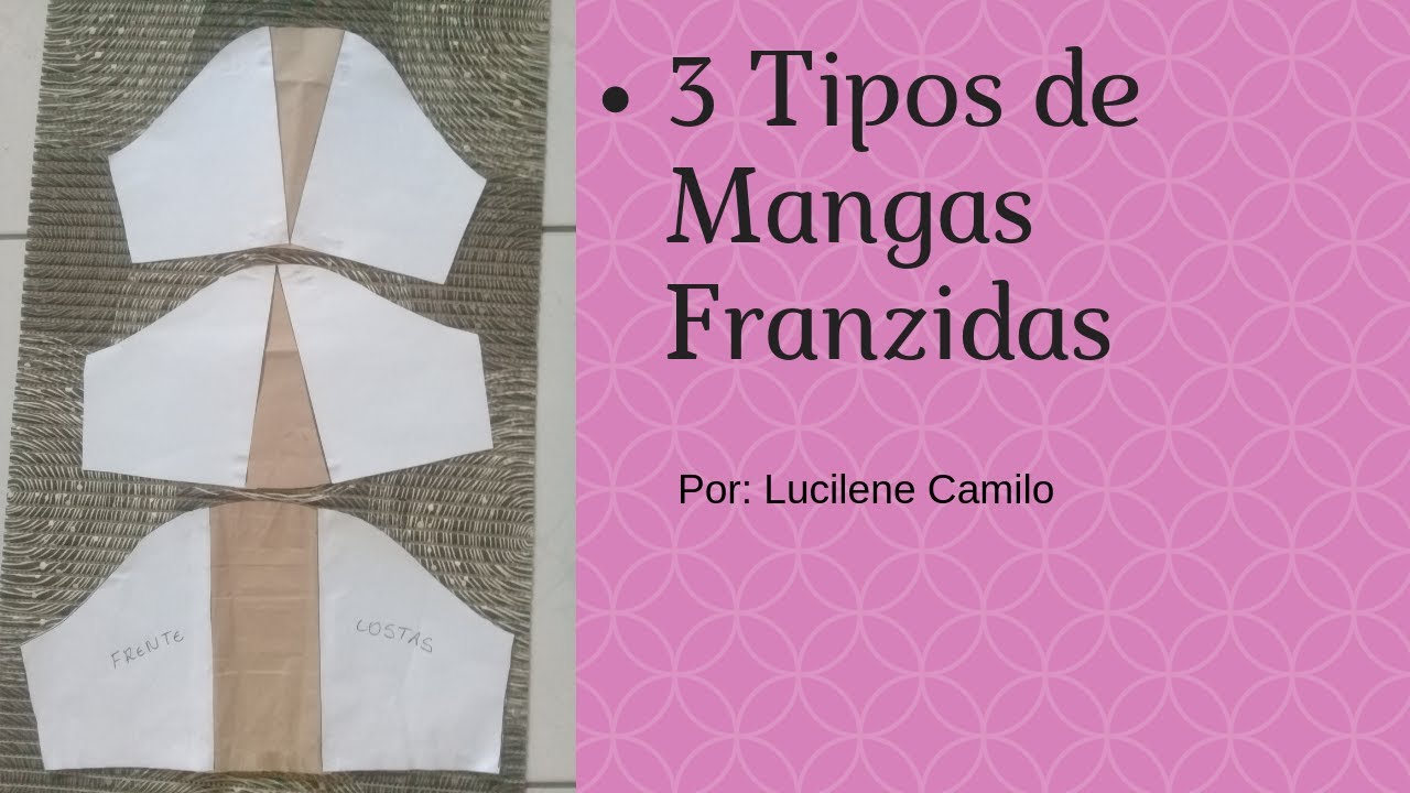 3 Tipos de Manga franzida
