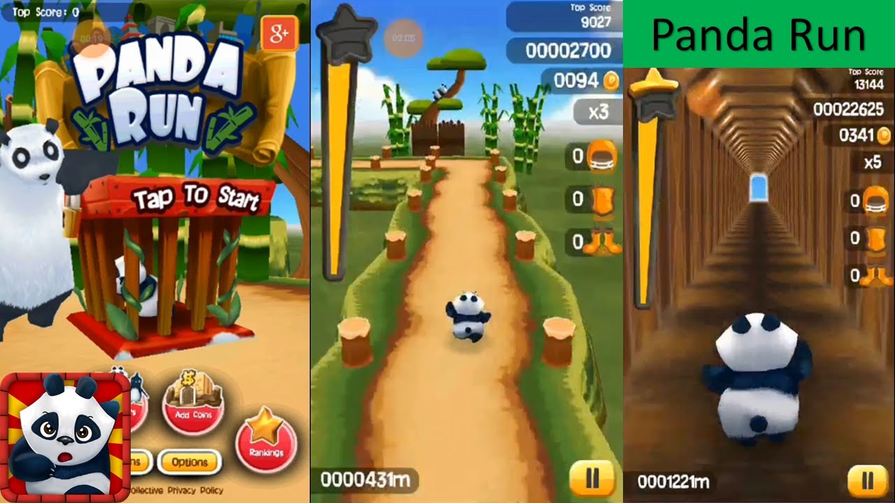 Panda Run (Game Test)