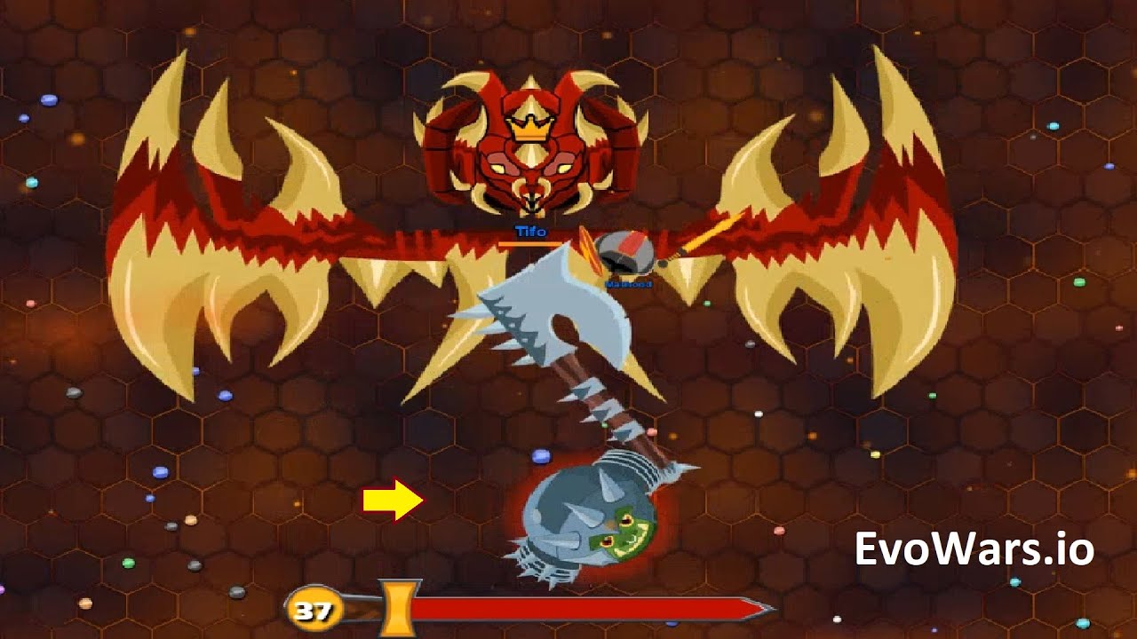 EvoWars.io TEAM (MEGAVOLUTION) Evolutions Unlocked 37/37