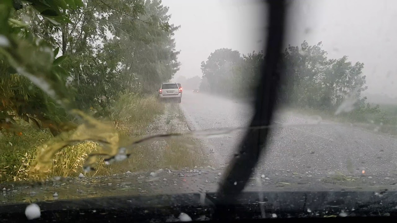 Hailstorm in Stara Zagora