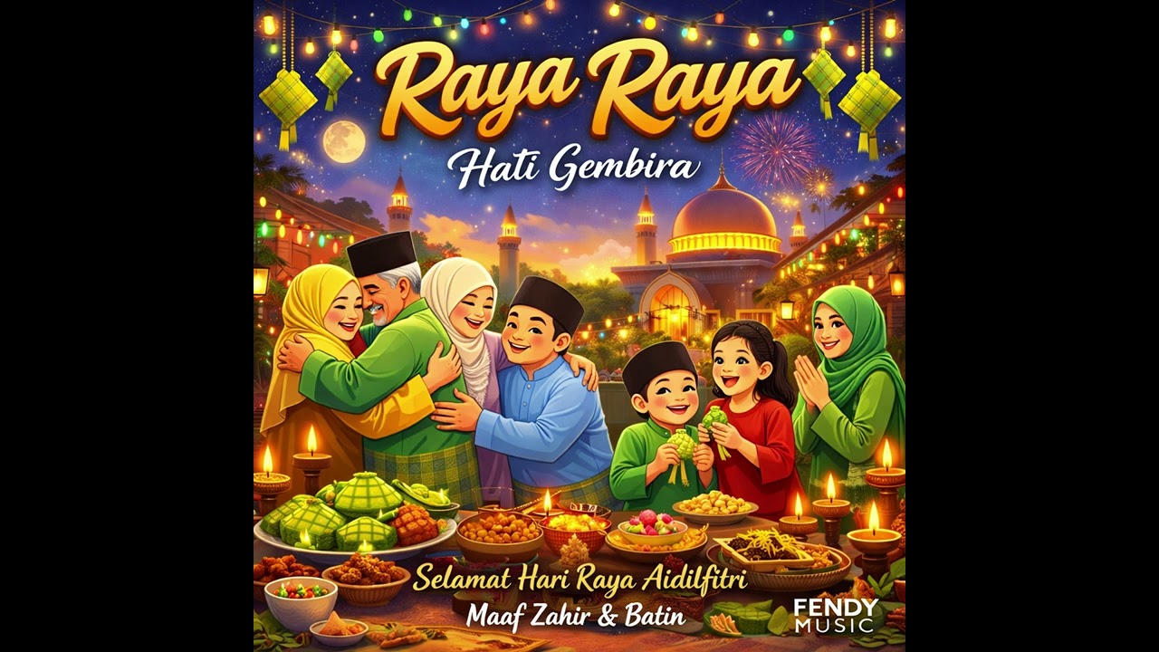 Raya Raya Hati Gembira - Official Music Audio