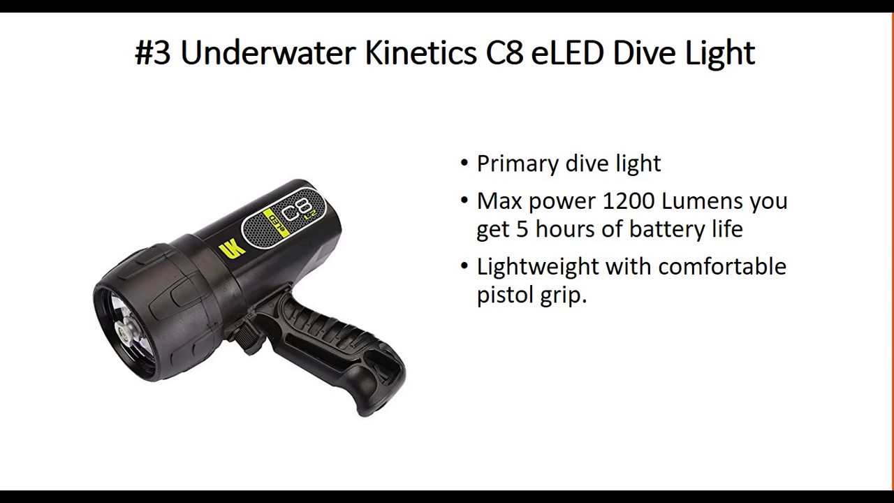 The 3 Best Dive Lights