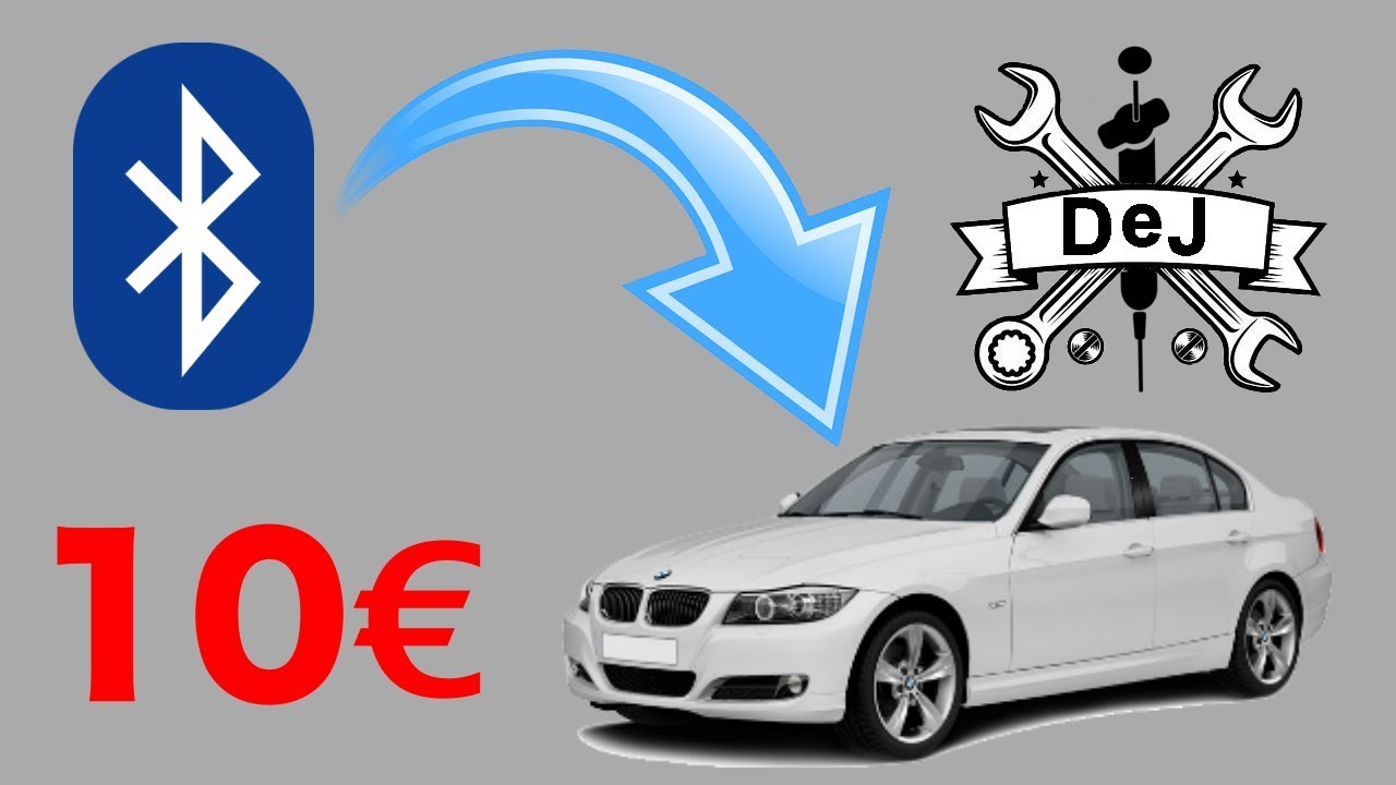 Instalar receptor bluetooth en coche con entrada auxiliar por menos de 10€