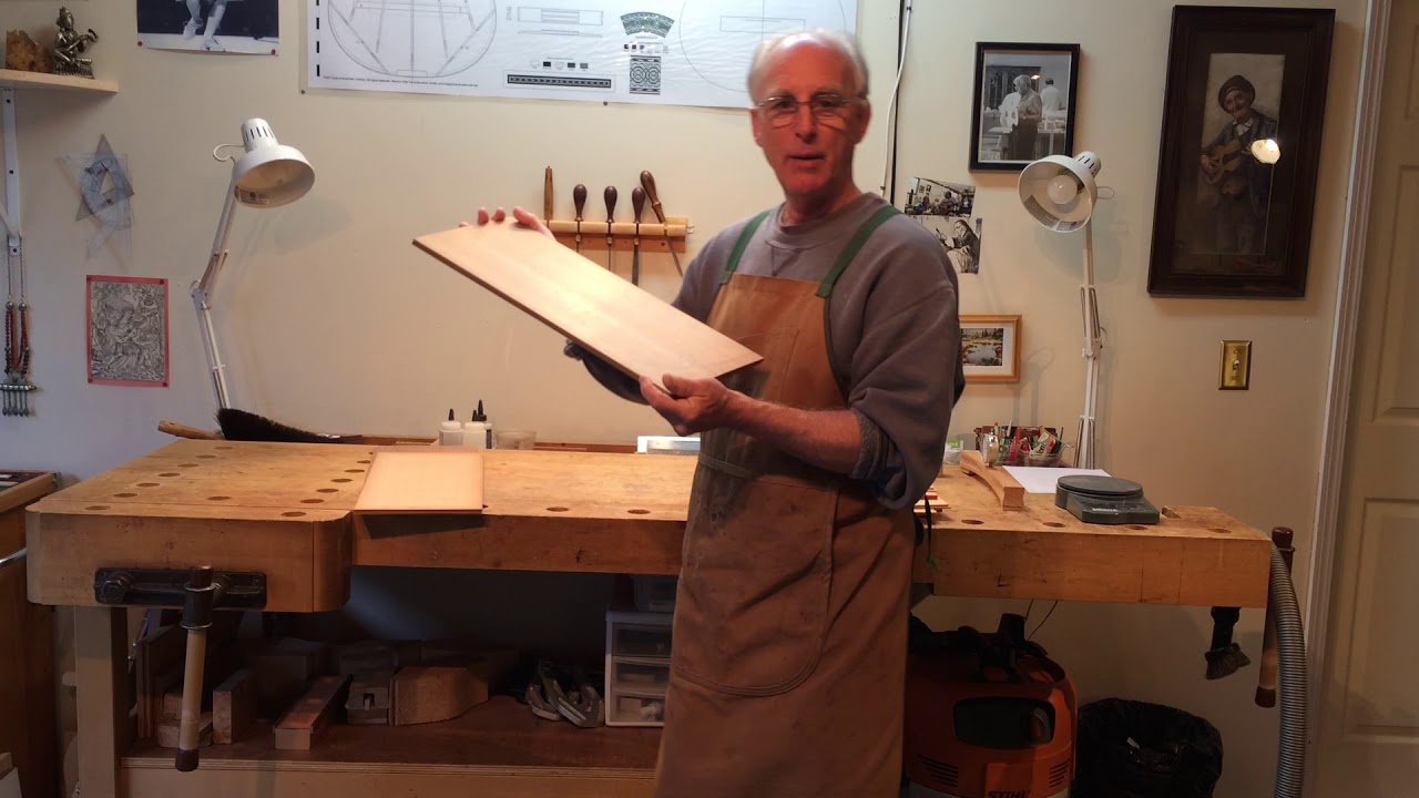 Selecting top wood for your next guitar.