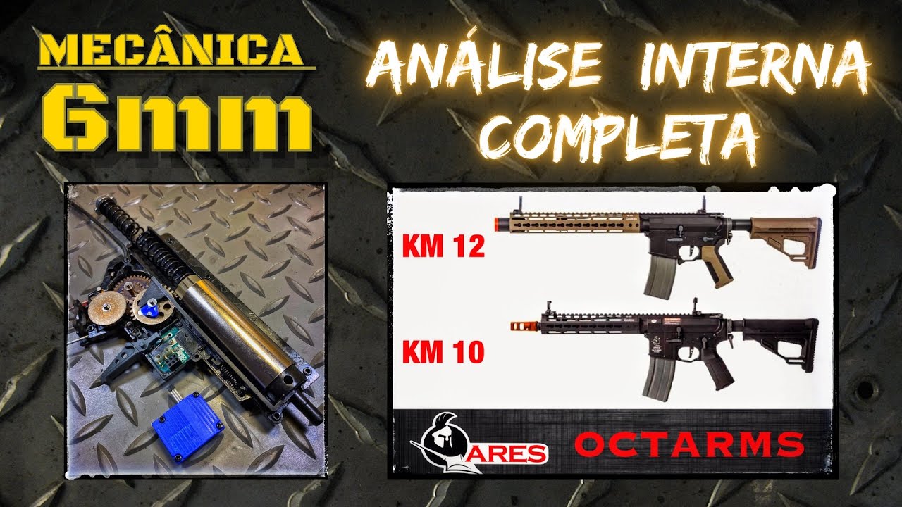 Ares KM10 e KM12 Octarms - Review interno completo