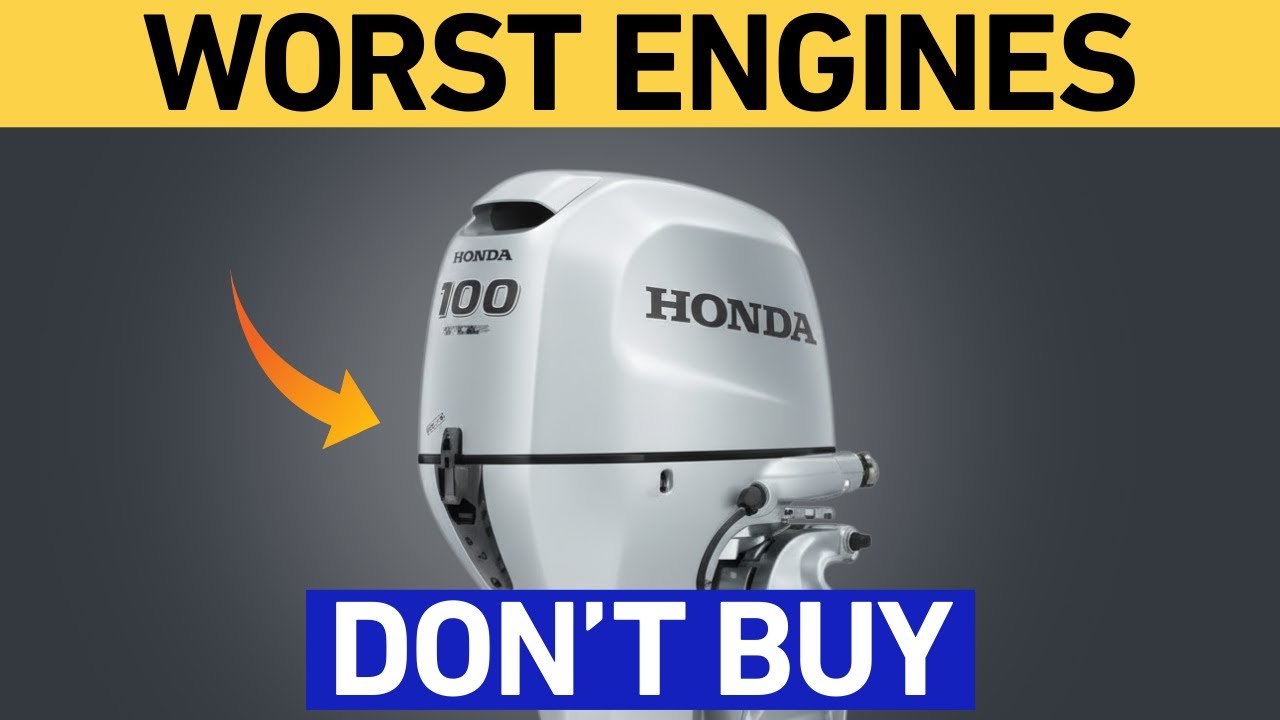 3 Worst and 3 Best Honda Outboard Motors To Own