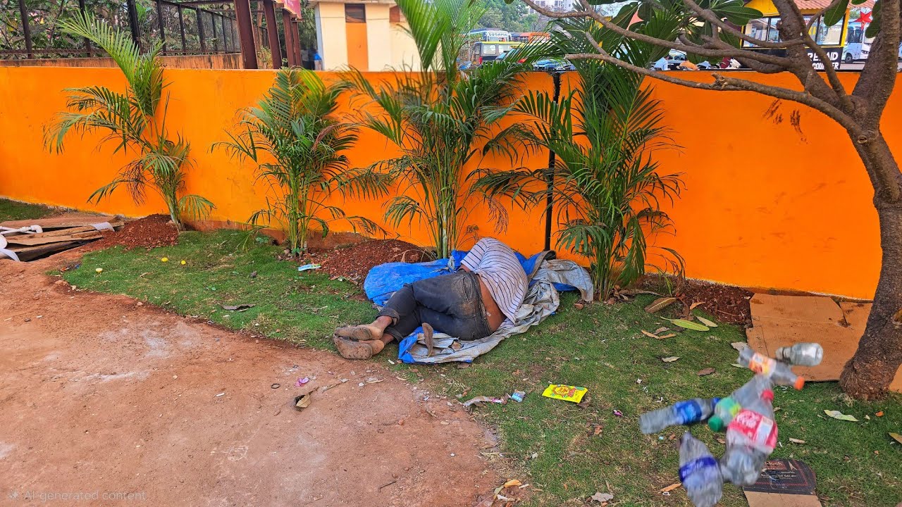 Tobacco Products Selling Lady In Full Swing | Beautification Near Gandhi Circle Mapusa!