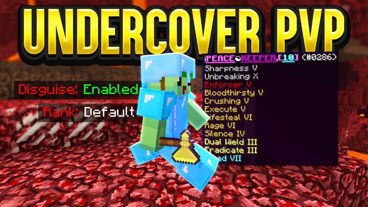 DISGUISED GOD SET PVP ON MY SERVER… *HACKUSATED*