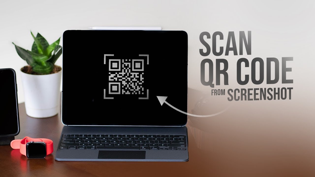 Как сканировать QR-код на скриншоте iPad (урок)