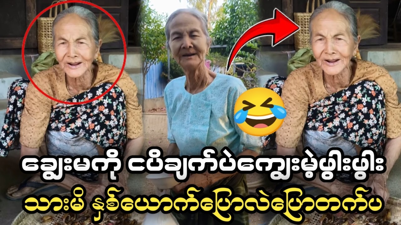 🤣ချွေးမကိုအတော်ချစ်ပုံရတယ် ရီနေရတယ်ဗျာ(Funny Reaction)