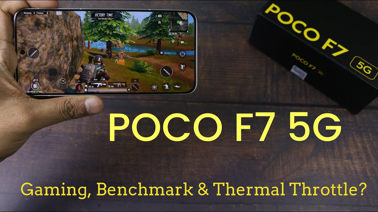 POCO F7 5G - Performance Review 🔥 | Benchmarks, Heating & Gaming Reality (BGMI + CODM)!